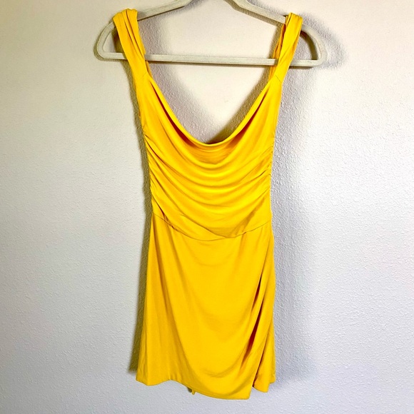 Tiger Mist Dresses & Skirts - Tiger Mist Yellow Mini Dress